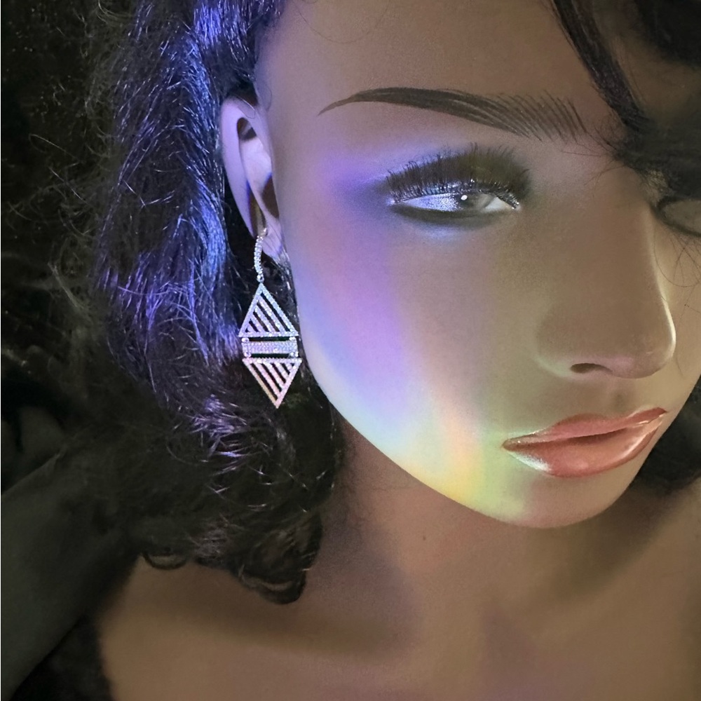 Bold. Brilliant. Geometric 925 Sterling Silver Earrings